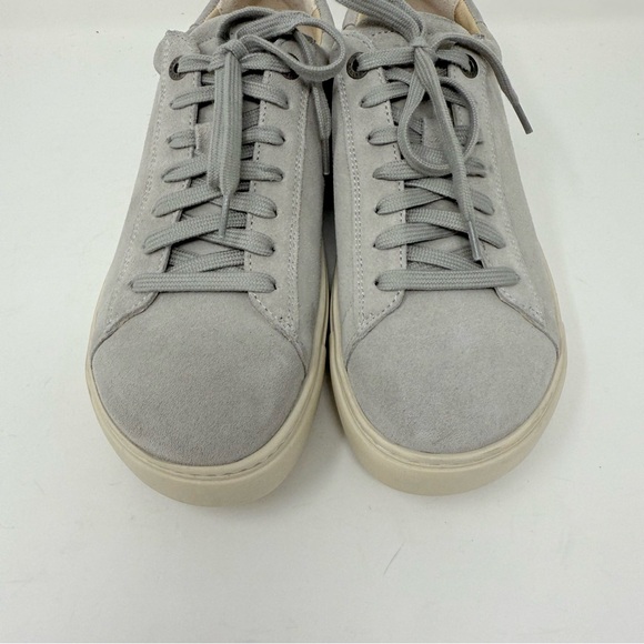 New Birkenstock Bend Sneaker Stone Coin Suede Sz 38 - Picture 9 of 13